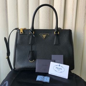 Prada Small Saffiano Leather Galleria Bag